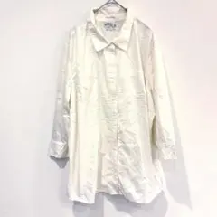 ★Old Navy 【XXL】ストレッチシャツ ホワイト 海外古着 シンプル春服