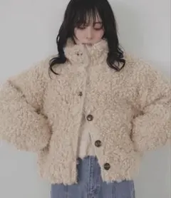 LIAN プードルファーブルゾン