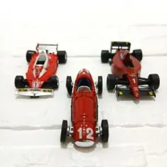 ローソン 軌跡のF1 コレクション フェラーリ F1-90 他 ミニカー 3種のサムネイル
