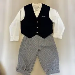 キッズ フォーマル 3点セット ベスト シャツ パンツ