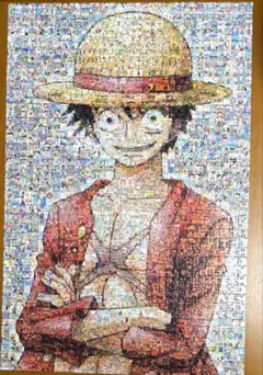 ONE PIECE ジグソーパズル　モザイクアート　1000ピース　箱無し