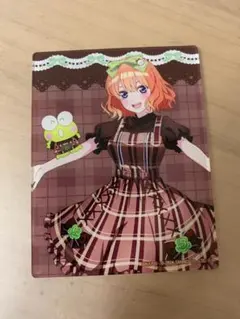 五等分の花嫁 アクリルカード サンリオコラボ 中野四葉