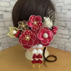 髪飾り成人式 卒業式 結婚式 七五三NO.532