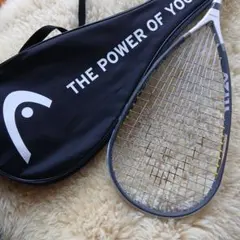 スカッシュ　ラケット　HEAD　Ti.120 POWERZONE ケース付