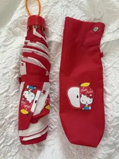 Hello Kitty 折りたたみ傘 レッド　2007年のサムネイル