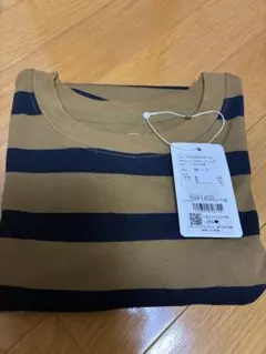 ハートマーケット　ワイドな太ボーダーロンTEE