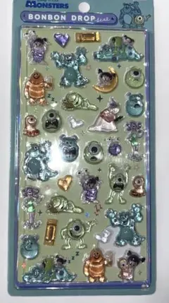 ボンボンドロップシール　ディズニー　モンスターズインク①