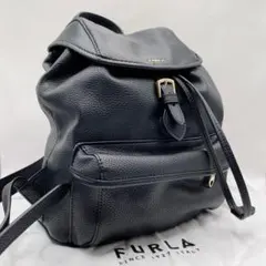 ✨美品✨ フルラ 3wayリュックサック ショルダーバッグ アニタ 黒色 ✨美品✨ フルラ 3wayリュックサック ショルダーバッグ アニタ 黒色