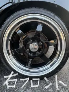 ボルクレーシングTE37 KCRホイールタイヤ 鍛造 16インチ 軽自動車のサムネイル