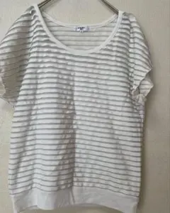 NATURAL BEAUTY BASIC ボーダー カットソー Mのサムネイル