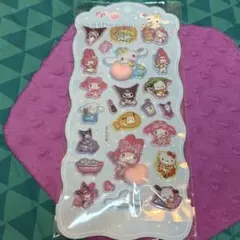 1枚　3D立体　ボンボンドロップシール　レリーフ