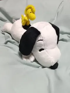 スヌーピー ぬいぐるみ ウッドストック付き