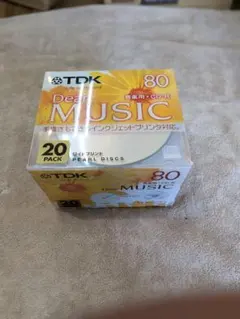 TDK 音楽用 CD-R 80分 20枚パック 1パック〜4パックまで購入相談可