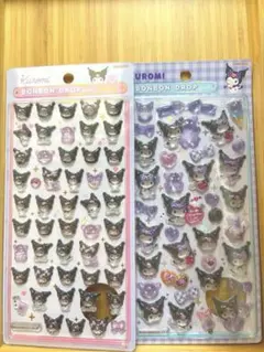 【正規品】ボンボンドロップシール　クロミちゃん第二弾　ミニ　2枚セット