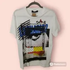 ディースクエアード プリントTシャツ サイズM クールネック YA6578