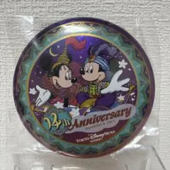 東京ディズニーシー 14th Anniversary缶バッジ ミッキーミニー