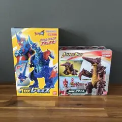 ウルトラマンオメガ DXレキネス＆DXトライガロン＆熱戦怪獣グライム 