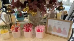 ウェディング カラーバリエーション 投票用スティック