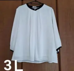 レディースブラウス 七分袖 ３Ｌ
