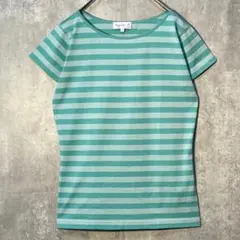 希少カラー☆ agnes b. アニエスべー ボーダーTシャツ ルーマニア製