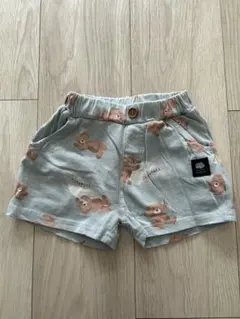 フタクマ 70cm ショートパンツ　水色　バースデイ