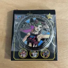ジョジョ ワールド 限定 24金 メッキ 缶バッジ 空条徐倫