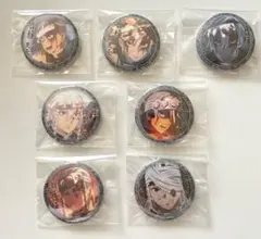 鬼滅の刃　無限列車編・遊郭編　絵巻カフェ 宇髄天元　缶バッジ　７個セット