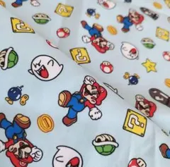 《50×70》マリオ ゲーム 任天堂 はぎれ 布 生地