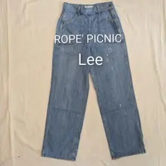 ROPE' PICNIC　Lee ワイドデニム　サイドジップのサムネイル