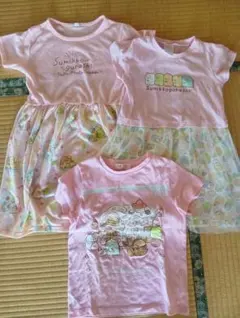 すみっコぐらし Tシャツ ワンピース 春夏 まとめ売り 女の子 120 130