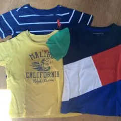 ポロ・ラルフ・ローレン＆トミーヒルフィガー Tシャツセット