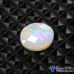 天然ホワイト・オパール 4.10ct 投資用最高品質 | Mercari