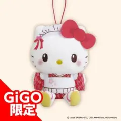 ハローキティ　和菓子ティータイムキャラマスコット