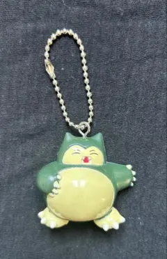 【即購入可・希少】ポケモン　カビゴン　キーホルダー　平成初期 レトロ　当時物