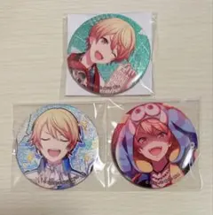 プロセカ 天馬司 グリッター缶バッジ セット