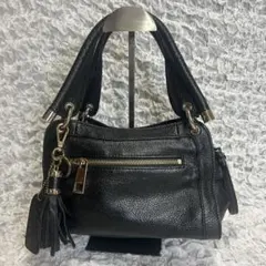 シーバイクロエ ショルダーバッグ シボ革 タッセル 金具 Y2K 2way