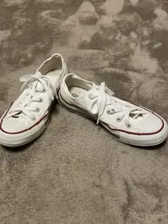 Converse ALL★STAR ホワイト ローカット スニーカー　23