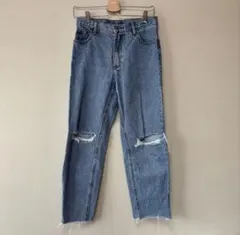 brandy melville ダメージデニムジーンズのサムネイル