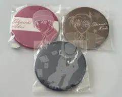 【謎解きイベント限定】名探偵コナン 怪盗キッド　工藤新一　赤井秀一　缶バッジ