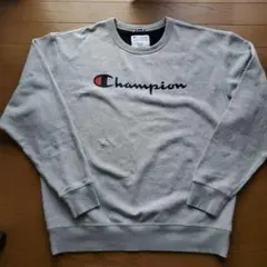 Champion グレー トレーナー Lサイズ