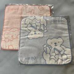 AIRDO タオルハンカチ 2枚セットのサムネイル