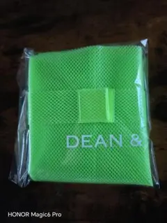 DEAN & DELUCA ショッピングバッグ EVAライムグリーン