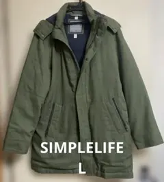 シンプルライフ ダウンジャケット