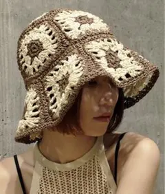 CONTROL FREAK(コントロールフリーク)ペーパークロシェハット