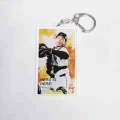 読売ジャイアンツ HERO IS HERE！縦型キーホルダー 甲斐拓也