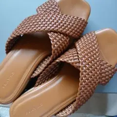 2025s/s FRAY I.D バリエーション ウェッジサンダル ブラウンのサムネイル