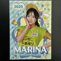 売り子カード　まりな　キリン　みずほpaypayドーム