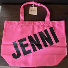 未使用タグ付 JENNI トートバッグ ピンク