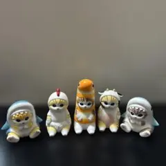 モフサンド　インテリアミニフィギュア5個セット