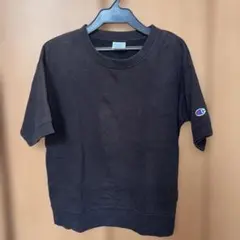 Champion 半袖スウェット ブラック Mサイズ